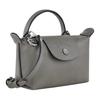 Longchamp Le Pliage Xtra Logo Embossed Adjustable Detachable Shoulder Strap Snap Closure Leather Mini Shoulder Crossbody Bag Women Bags 34205987P55