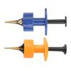 Fishing Baits Clip Portable 4 Claws Bloodworm Earthworm Clip with Rubber Band Fishing Tackle Accesso
