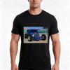 Blue Coupe Tshirt Summer Casual Cotton Tee Oversized Streetwear Tops Vintage Graphic Print Loose Fit Short Sleeve