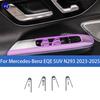 For Mercedes-Benz EQE SUV X294 -2025 Car Interior Center Console Protective Sticker Interior Decorative Strip TPU Protective