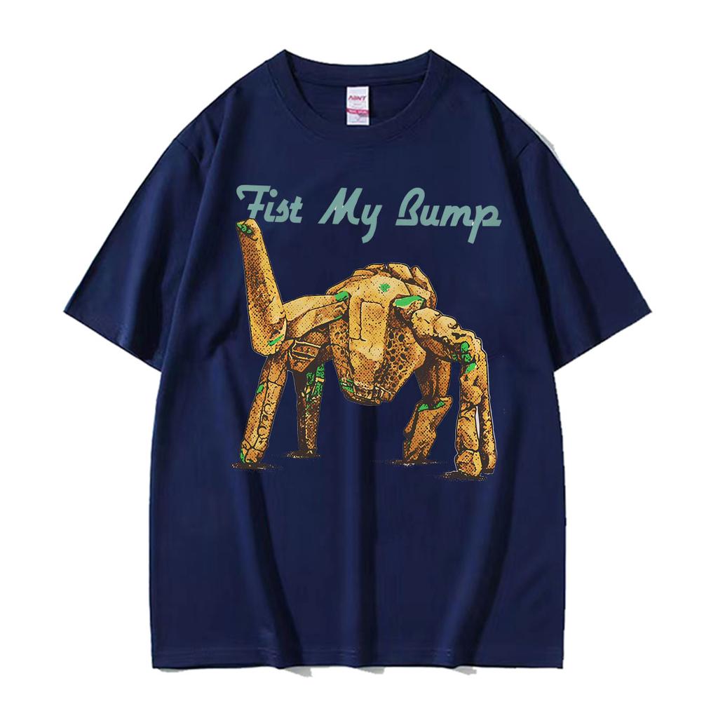 Fist My Bump Funny Movie Rocky Alien Graphic T Shirt Unisex Women Harajuku Vintage Humor Tshirts High Quality Cotton Cozy T Shirts