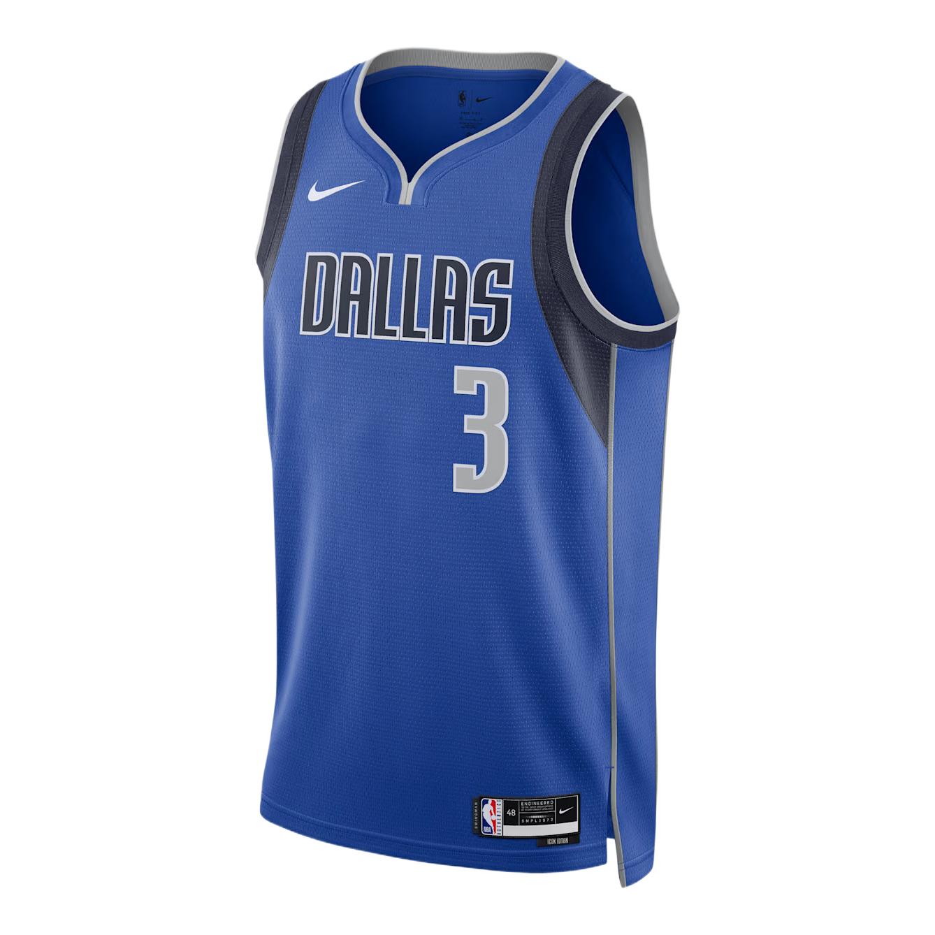 Nike Dallas Mavericks Icon Edition Dri-FIT NBA Swingman Breathable Sleeveless Comfortable Skin-Friendly Basketball Jersey Men jersey DN2002-491 L