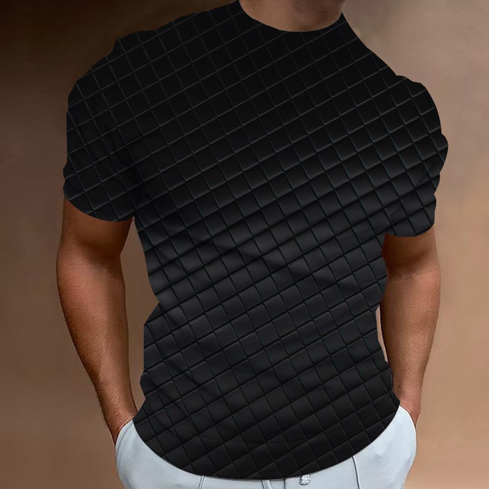 Camisetas de moda para hombre con estampado 3D, ropa de diseño urbano, camisetas extragrandes de manga corta, ropa deportiva informal de uso diario.