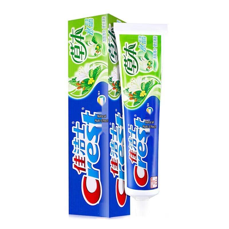 Crest Herbal Crystal Toothpaste 3-Pack