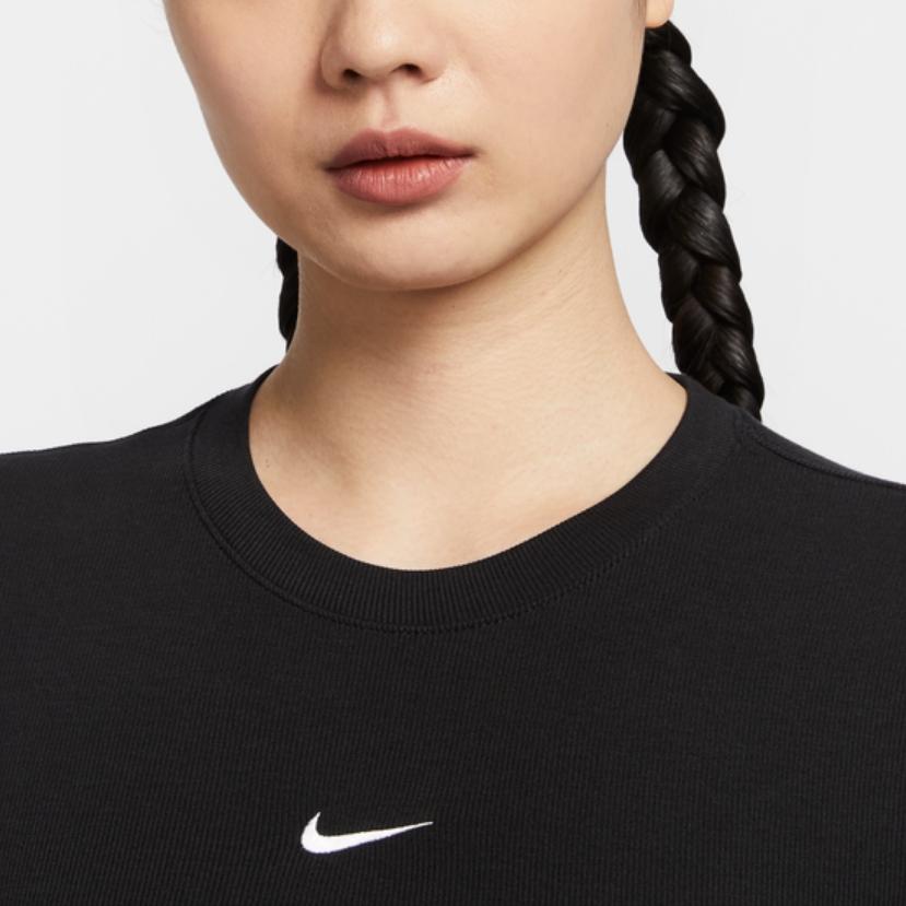 New Nike Sportswear Regular T Shirt Women's Black II1865-010