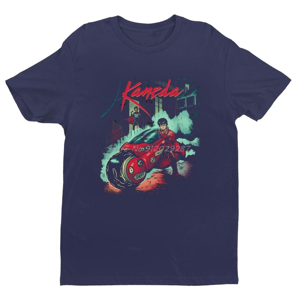 Stylish Neo Tokyo Rain T Shirts Men Vintage Short Sleeved Manga Tshirt Kaneda Japanese Anime Tshirt Pure Cotton Tee Tops