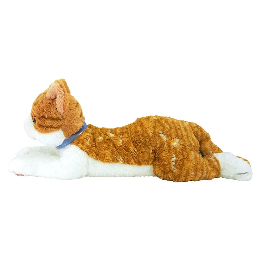 Sunlemon Hizaneko Chashiro Plush Toy 16x47x18cm Cute Cat Animal P-7802