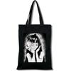 Tomie Junji Ito Bolso Tote Bolsa de Compras Portátil Grande para Mujer Bolso de Hombro Bolsa de Lona