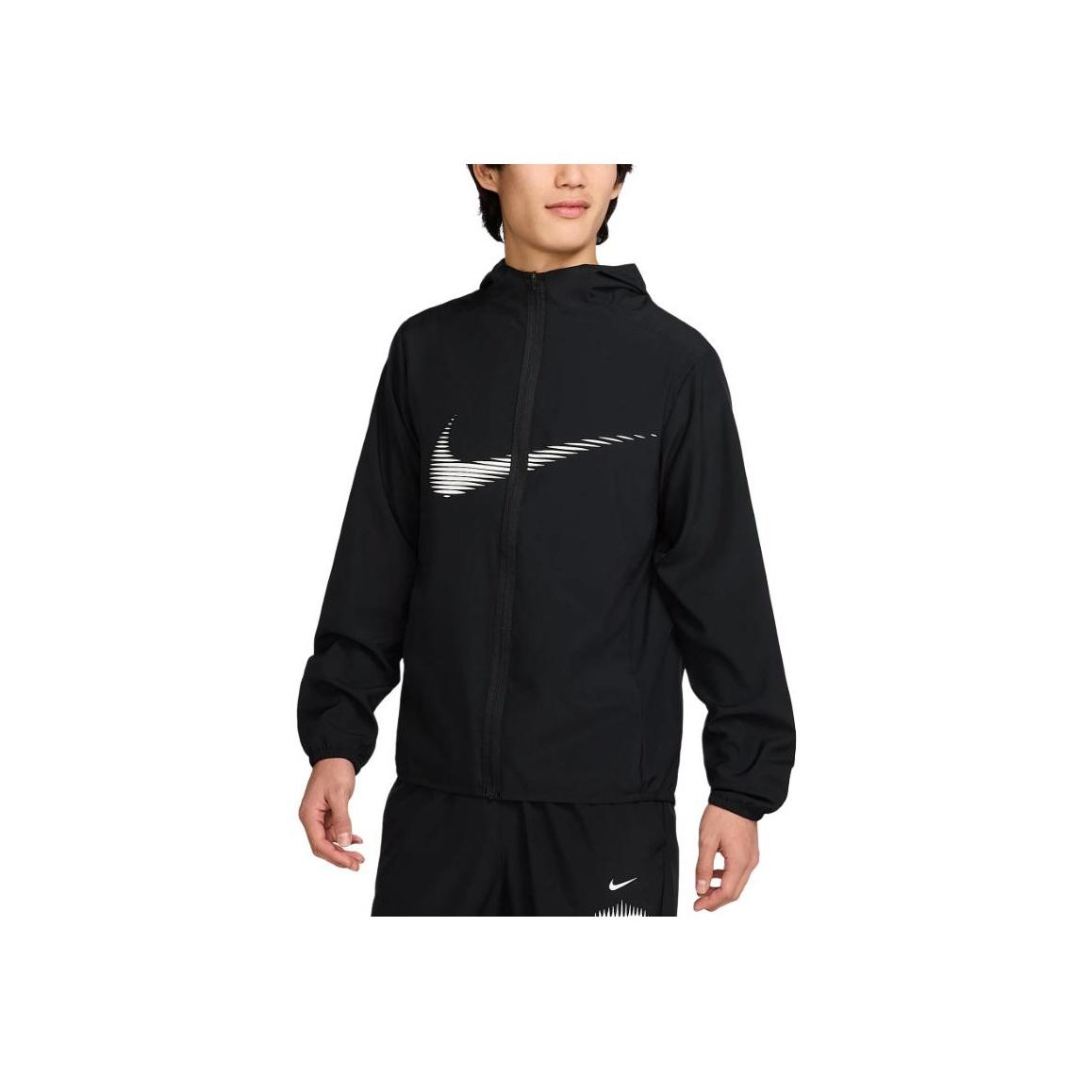 

Nike Lightweight Logo Breathable Hooded Zip-Up Long Sleeve Jacket Men jackets Black HJ3072-010 XXL