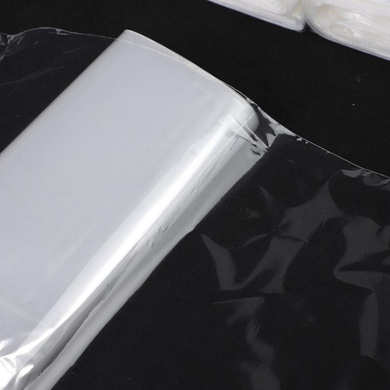 Guaina Termoretraibile in POF, Sacchetti Termoretraibili in Pellicola Sigillante di Plastica, Sacchetto Sigillante Antipolvere e a Prova di Umidità Scatola Regalo per Alimenti Cancelleria Prodotti Chimici per la Casa