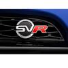 Emblema Metálico Range Rover SVR para Grelha Frontal e Capô - Kit de Suporte Incluído