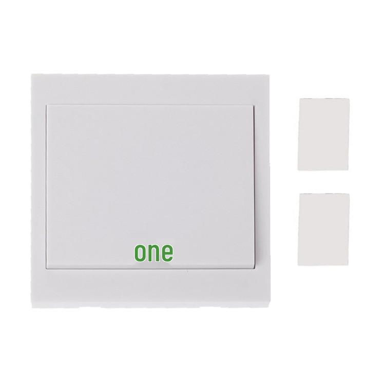 86-Type Wall-Mounted Remote Control with EV1527 Learning Code 433 MHz