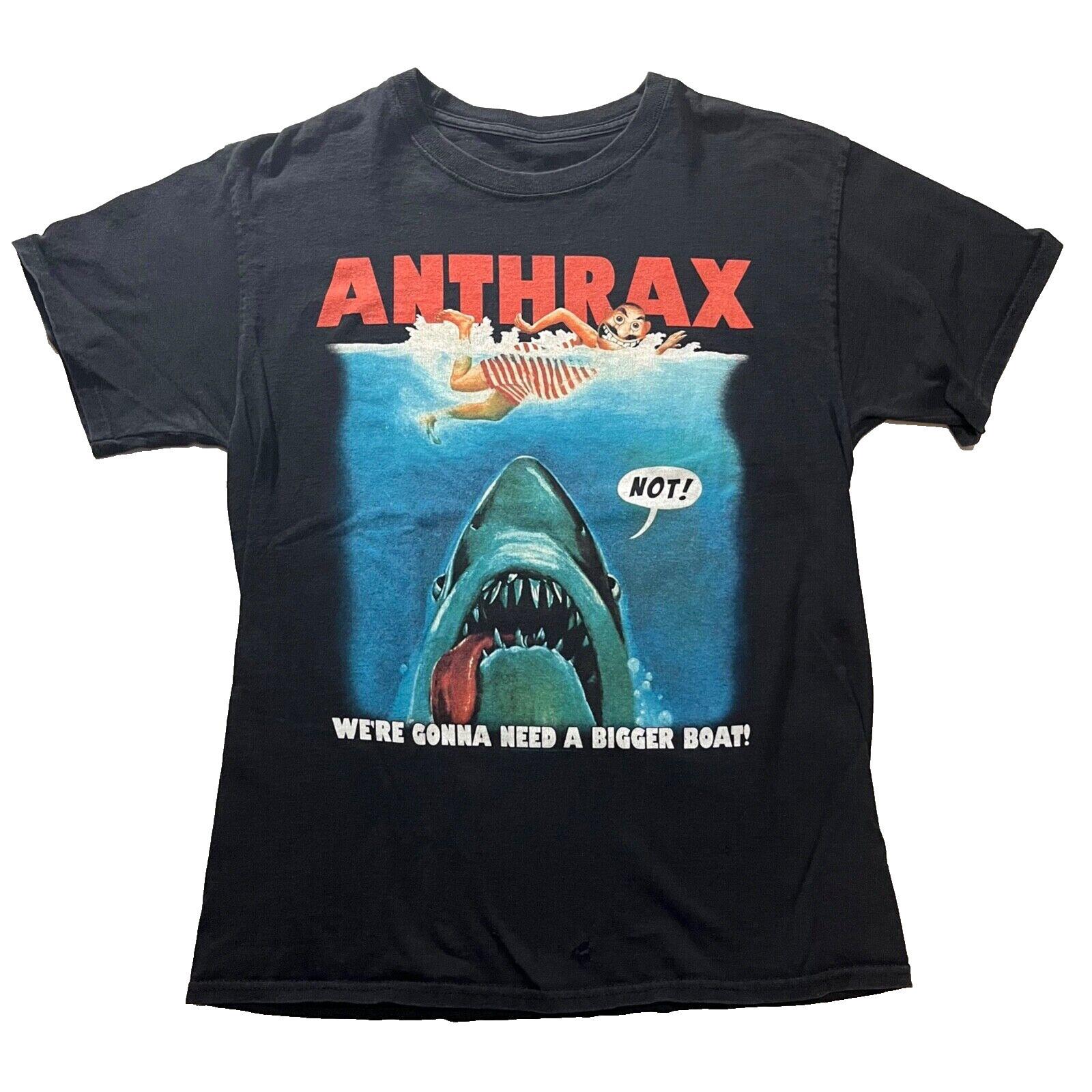 Anthrax We re Gonna Need A Bigger Boat Motorboat Exclusive 2014 T-shirt M