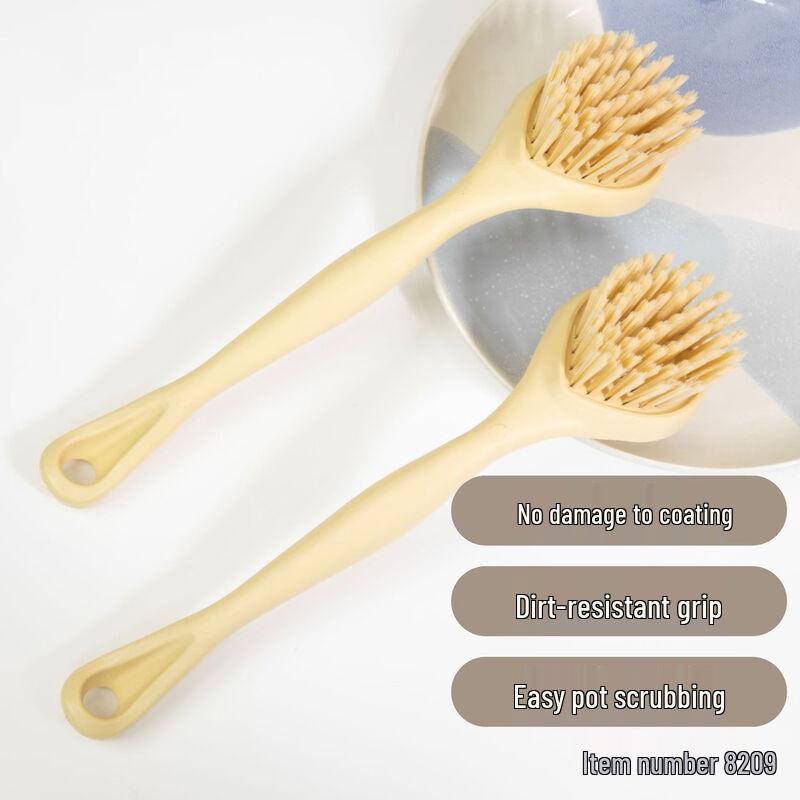 

Экологичная кухонная щетка для кастрюль с толстой ручкой (2-Pack)