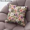 Vintage Floral Throw Pillow Covers Pattern Cushion Cover Suitable For Sofa Bedroom Car Pillow Cover