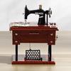 Yousheng Vintage Sewing Machine Music Box, Mini Hand Crank Wind-Up Musical Box, Christmas Anniversary Birthday Gifts for Mom Wife