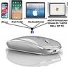 Wireless Mouse for MacBook Laptop Windows OS Silver Pro/Air J8-J13