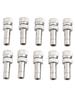 10Pcs 6mm Misting Nozzle Fast Connect Mist Fog Sprayer Spray Nozzles Gardening