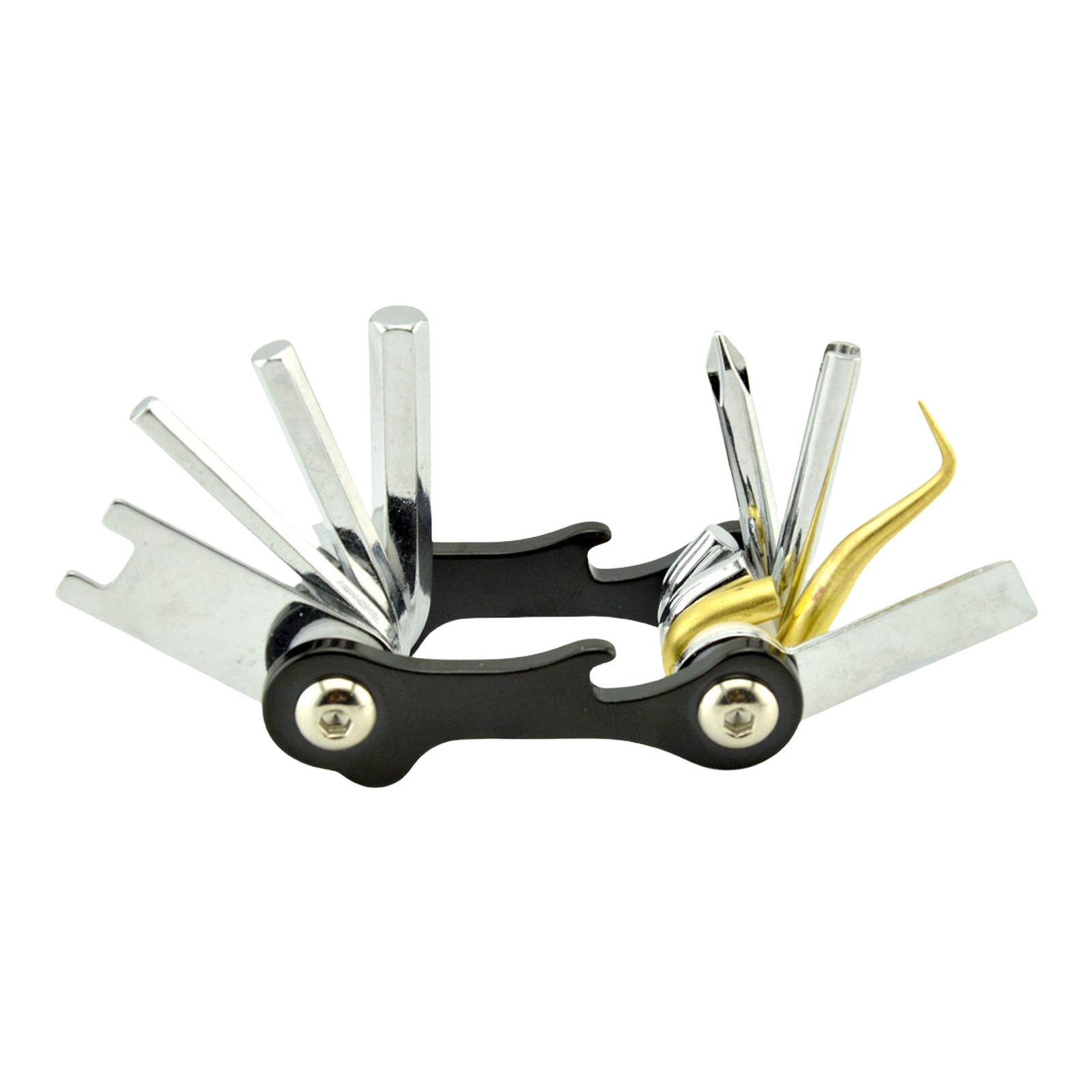 

8 в 1 Scubas Diving Diver Pick Valve Repair Multitool Set для ремонта и регулировки профессиональных наборов инструментов для дайвинга чёрный