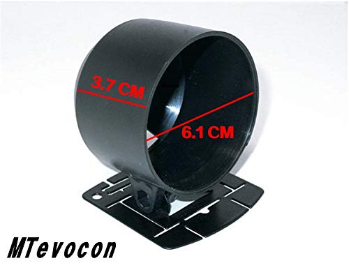 [MTEBOCON] General Purpose Pillar Meter Panel 60Ø Black Thin Holder