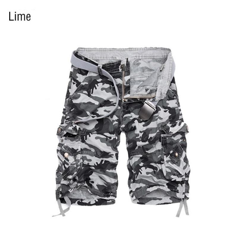 Premium Quality Men Sport Camouflage Cargo Shorts With Military Combat Design