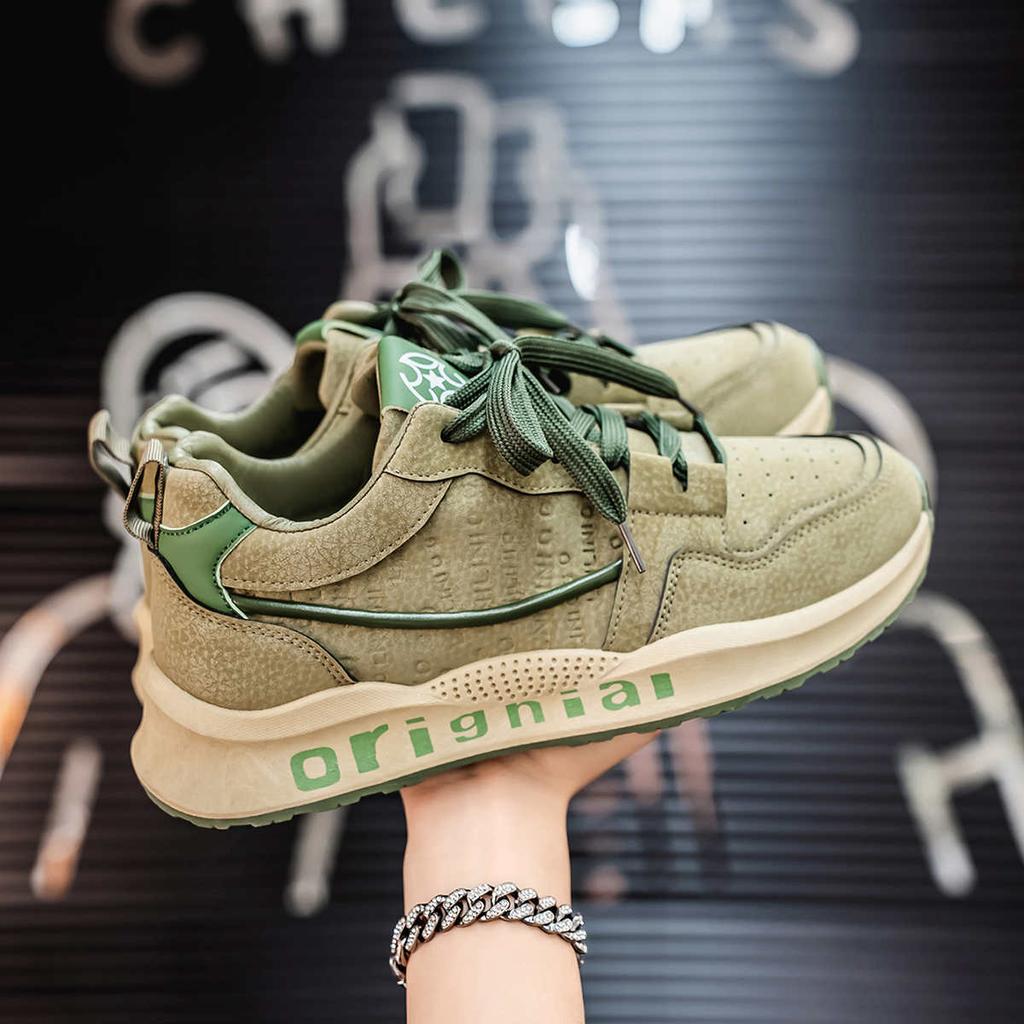 Fashion Massive In The Forest Silver Sneakers Man Nursing Men's Casual Boots Shoes Boot Sport Snearkers Real Model Tenia Sunny