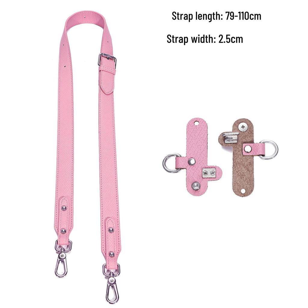 Verstellbarer Schultergurt Umhängetasche mit kurzem Henkel und breitem Riemen