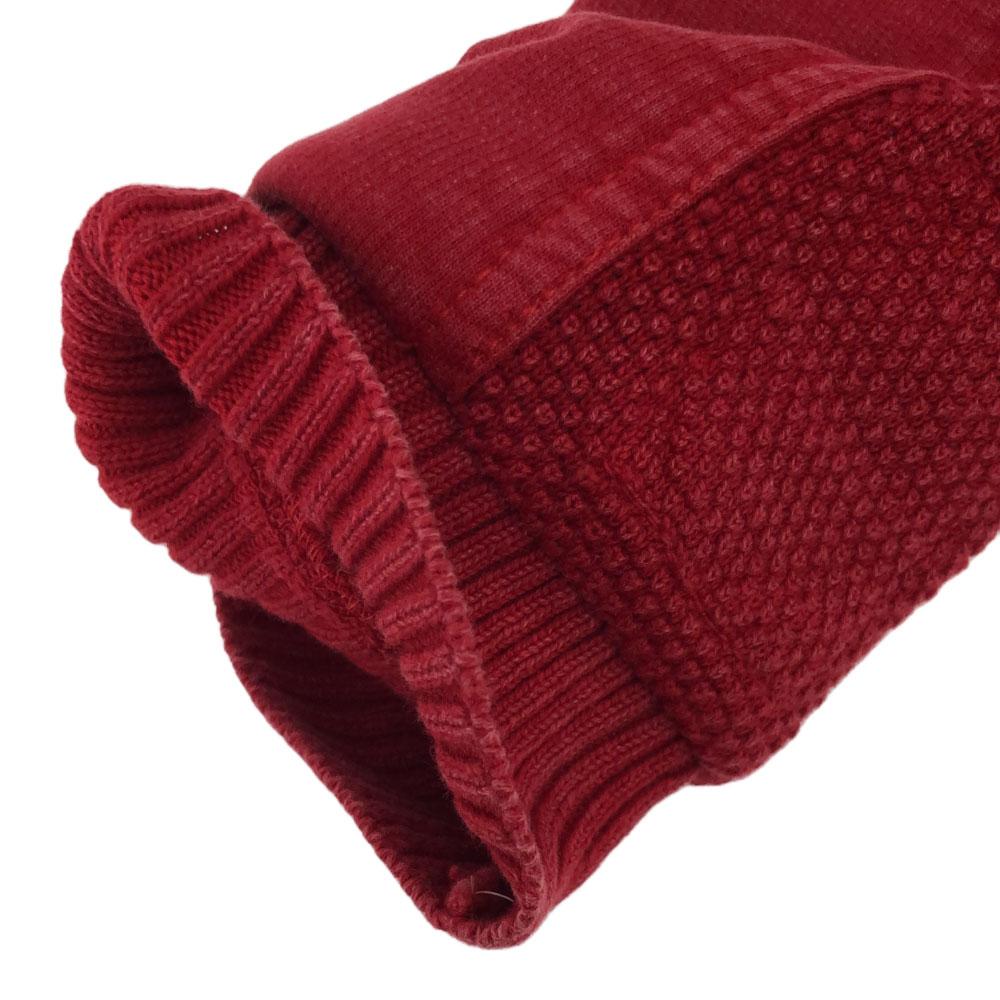 NAPAPIJRI cotton Knit jacket S Red Men's Used