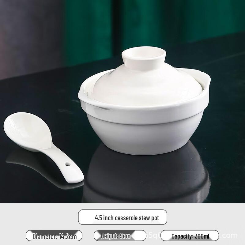 Ceramic Double Boiler Stew Pot