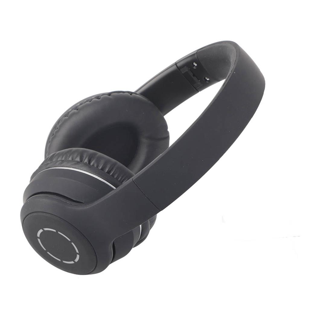 Bluetooth Headphone Heavy Bass Noise Cancelling Foldable Gradient Color Wireless Headset with Light for Phone Laptop