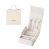 PU Leather Jewelry Packing Bag Hand-Held Jewelry Display Box Fashion Earrings Storage Case  Gift