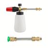 1L Foam Cannon for Car Wash - 5 Nozzle Snow Foam Gun Kit, Compatible with Bosch Aquatak 100/110/115/1200 Plus & More