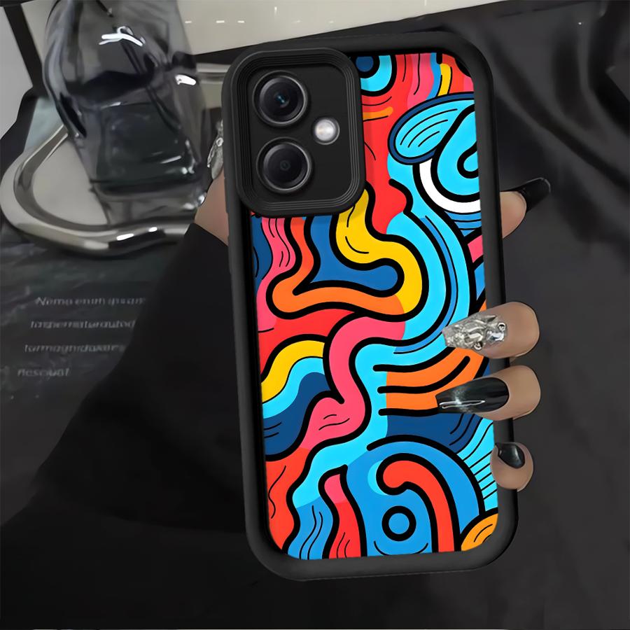 Phone Cover Case for Xiaomi Redmi Note 14 Pro Plus 12s 11s 14C 12C 11 A1 A2 A3 A4 10 12 Note 13 13C Trendy Graffiti Art