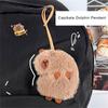4 Stück Plüsch-Capybara Schlüsselanhänger Tierförmiger Schlüsselanhänger Anhänger Handy- und Taschendekoration Handy-Schmuck