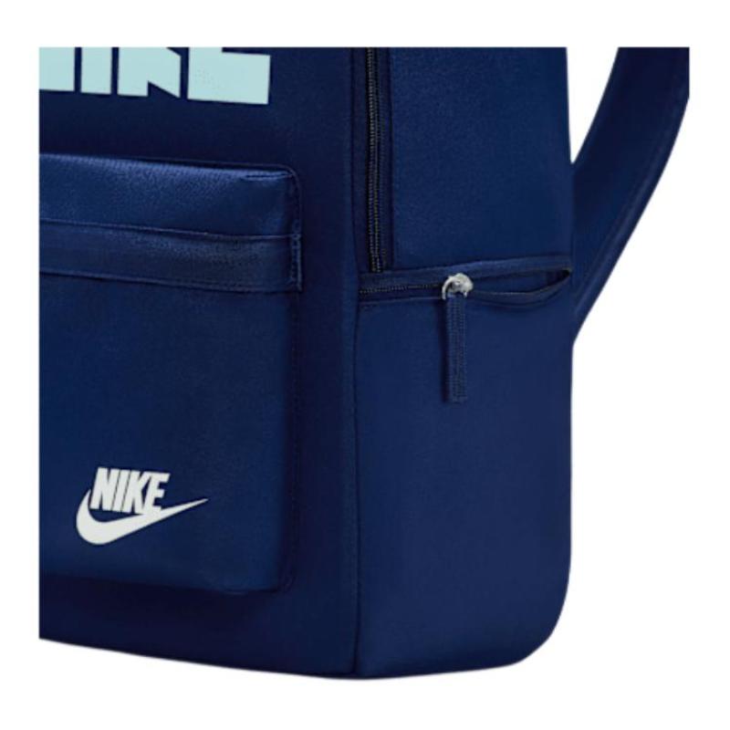Nike Heritage Polyester Backpack Women's Glacier Blue Casual HV6614-492