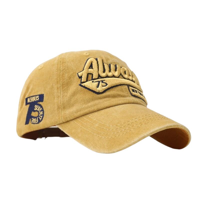 Adjustable Baseball Cap Alphabet Cap Men's and Women's Sports Cotton Visor Hat Temu Explosion