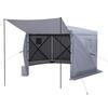 Pop Up Gazebo Screen Tent, 3.6 X 3.6 M Large 6-Sided Camping Canopy Tent with Removable Top & Carry Bag, Quick-Set & Bite-Proof, Screen House Sun