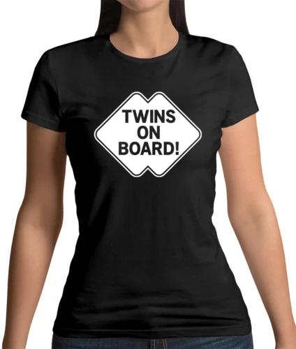 Twins On Board s T-Shirt - Pregnant - Maternity - Pregnancy - Baby - Mother 130