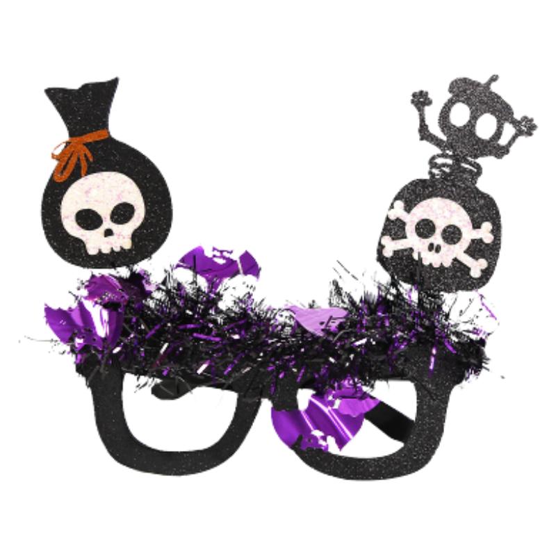 

Косплей Очки Хэллоуин Вечеринка Фото Реквизит Тыква Череп Фетровый Декор Очки Style I