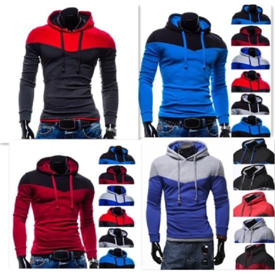 Coat Mens Jacket Outwear Sweater Winter Slim Fit Hoodie Warm Hooded Sweatshirt