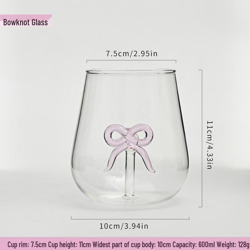 Shangqi Creative Bowknot Champagne Glass