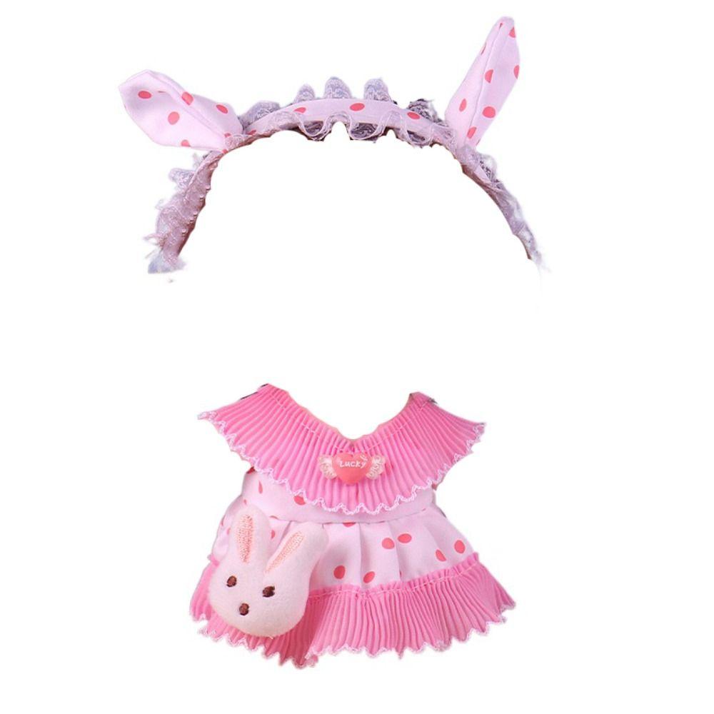 Doll Clothes 20cm Cotton Doll Clothes Dress Up Star Doll Clothes  Doll Accessories