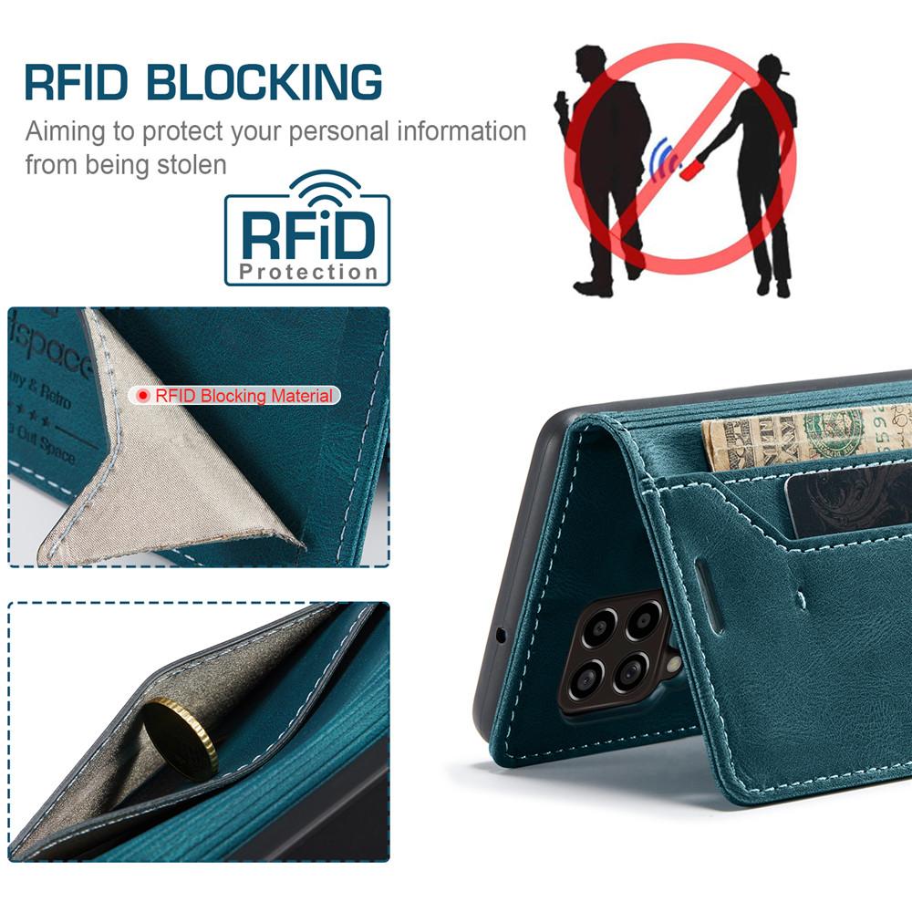 For Samsung Galaxy M53 5G Case Wallet Magnetic Card Flip Cover For Galaxy M53 5G Case Luxury Leather Phone Cover Stand