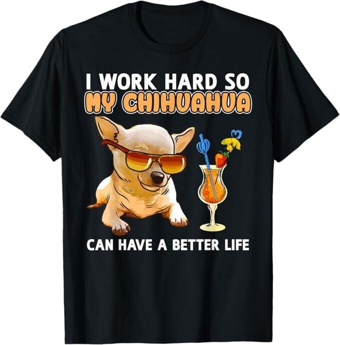 Funny Chihuahua Shirt Chihuahua Lover Gifts Unisex T-Shirt Unisex T-Shirt S