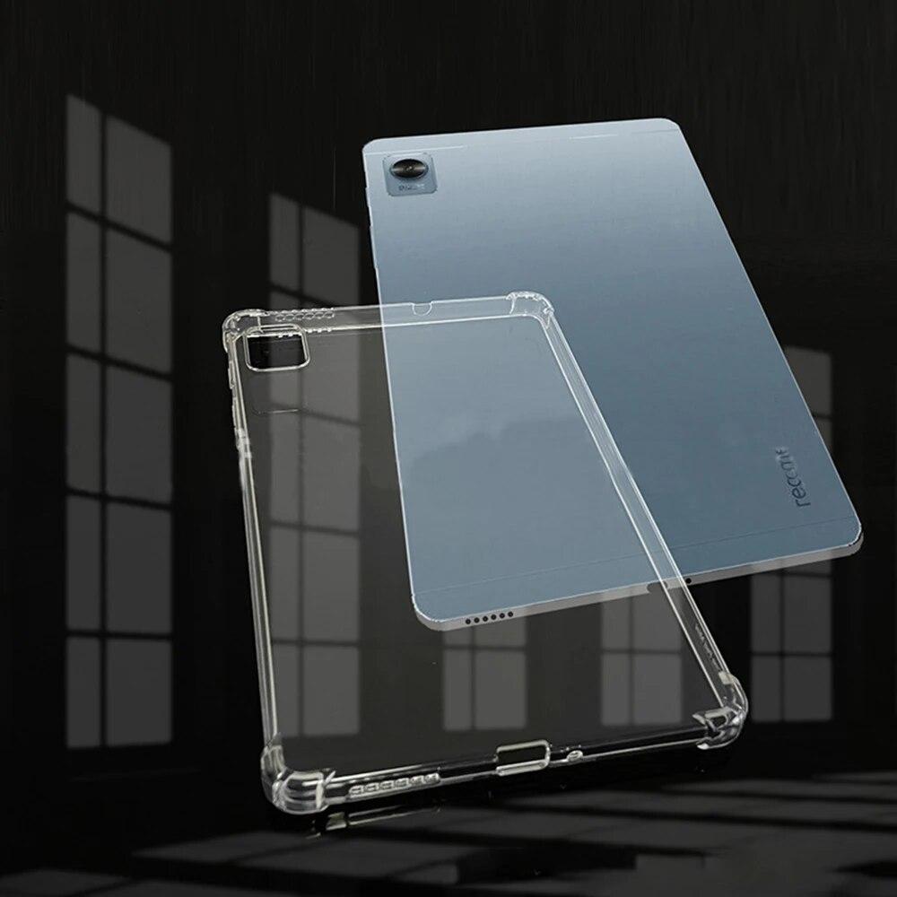 Für Realme Pad 10.4 2021 Pad mini 8.7 2022 Tablet-Ständer Silikon Soft TPU Cover Funda für Tablet OPPO Pad 11 2022 Airbag