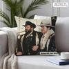 Tterence Hill Bud Spencer Cushion Cover Square Short Plush Pillow Case Living Room Sofa Home Decor Funda X