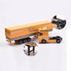 Stunning 150 Scale Diecast Alloy Transporter Truck For Kids Open-top Kdw Model