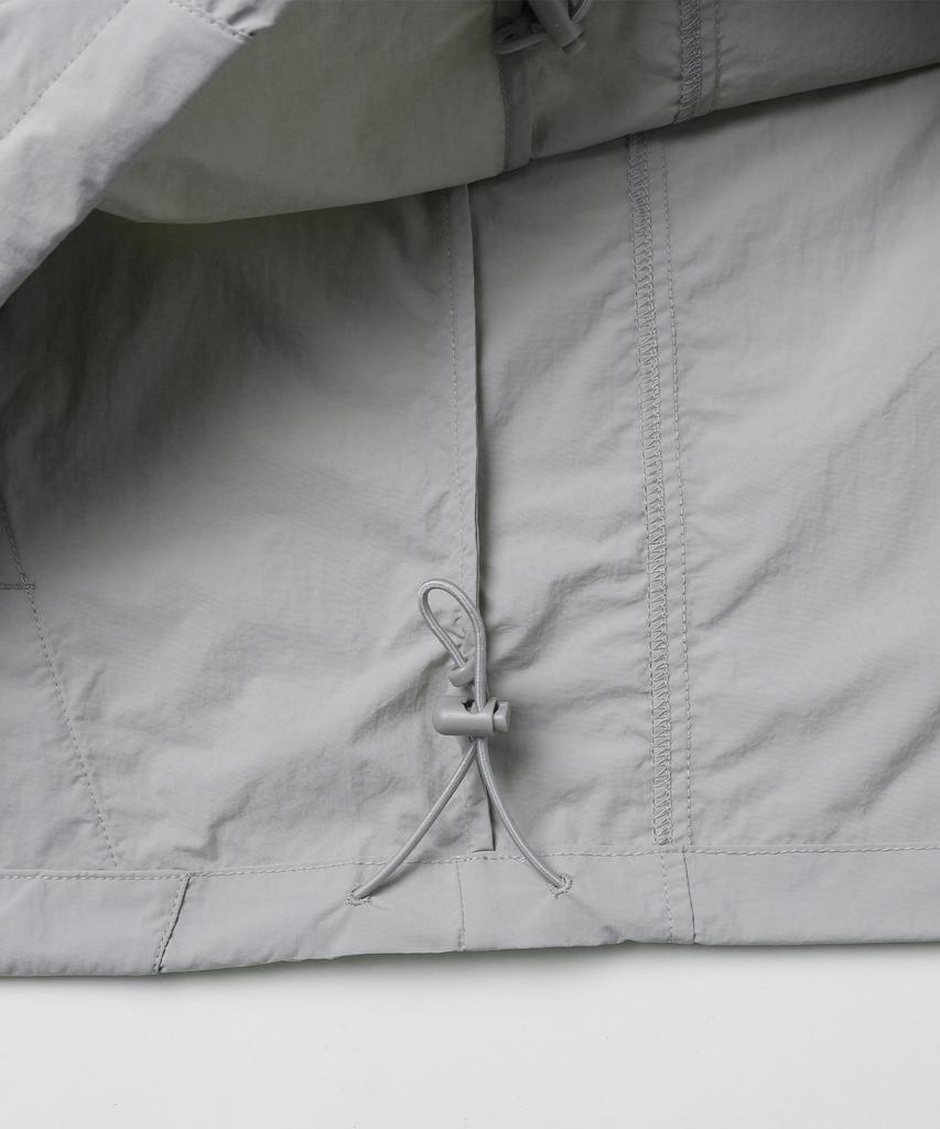 Ucla Unisex Lightweight Short Sleeve High-Neck Anorak [Lt-Grey] (Ua3Uj98_34)