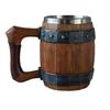 Epic Mug Tankard Barrel of Happiness Stainless Steel 550 Ml