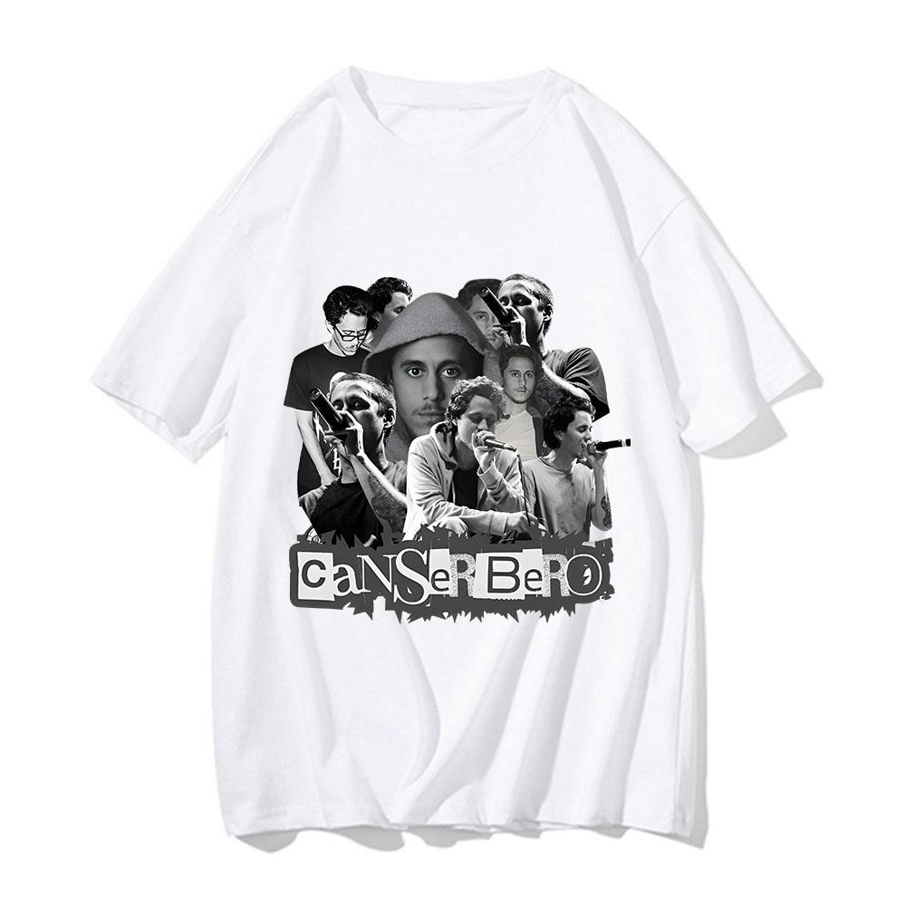 

Summer New T Shirt Men Women Harajuku T-shirt Unisex Hip Hop Canserbero Printing Tshirt Casual Daily Tees Classic Short Sleeve S